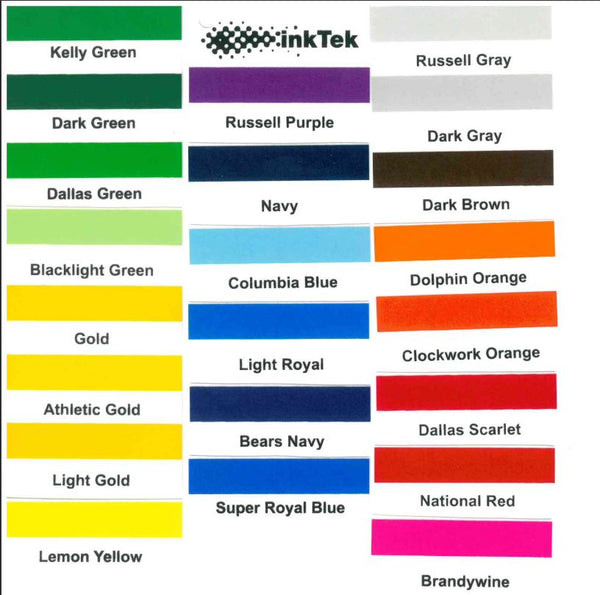 InkTek Low-Bleed Series – Multicraft Inc.